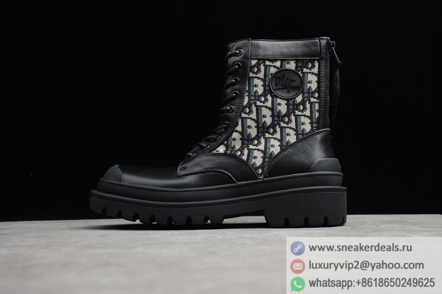 2020FW DIOR D-CONNECT SNEAKER NEOPRENE&GROS 12U Black KCK22NGGS12U Women Shoes